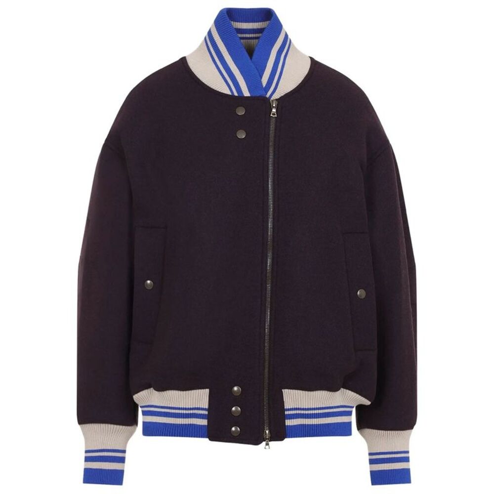 Bomber Oversize In Lana Women